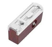 Mini Mechanical Metronome Universal Portable Metronome Track Beat and Tempo for Piano Ukeulele Guitar Violin Drum((Burgundy))