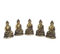 Mini Meditating Sitting Buddha Gold