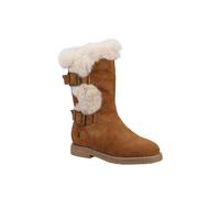 'Mini Megan' Suede Boot Hush Puppies Tan Infant 11