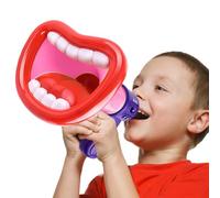 Mini Megaphone - 5in Horn Loud Speaker, Audio Playback Device | Electronic Vocal Modulator For Children Interactive Classroom Activity Preschool Educational Learning Gadget Lightweight Blue Re