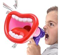 Mini Megaphone for Kids - 16x11x13cm ABS 1 Set, Horn Loud Speaker Voice Changer Record & Play | Perfect for Boys Girls Kids Party Play Funny Announcements Interactive Toy Gift