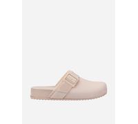 Mini Melissa Girls Cozy Clogs in Beige - Beige - EU 39 UK 6