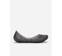 Mini Melissa Girls Glitter Ballerinas in Black - Black - EU 34 UK 2