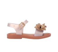 Mini Melissa Girl's Mar Sandal Sweet Jelly Sandals in Beige | Size: Infant 13 Mini Melissa Beige Infant 13