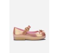 Mini Melissa Girls Sweet Love Ballerinas in Gold - Gold - EU30-UK11