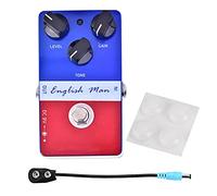 Mini Metal Distortion Guitar Effect Pedal with True Bypass 6.35mm Jack Professional Quality Compact Design for Electric Guitar Players Red Color 110x70x50mm