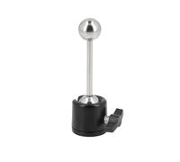 Mini Metal Double Ball Head with Long Rod 1/4 Inch Thread Flexible Articulated Arm for Camera and Light