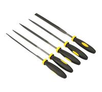 Mini Metal File, Bearing Steel Assorted Flat File for Grinding for Industry for Home (3 * 140mm)