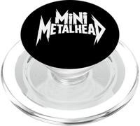 Mini Metalhead Funny Kid Heavy Metal Music Humor For Kids PopSockets PopGrip for MagSafe