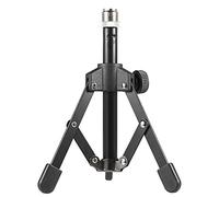 Mini Mic Stand,HUIOP MS-12 Mini Foldable Desktop Tabletop Tripod Microphone Mic Stand Holder,Tabletop Microphone Holder