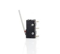 Mini Micro Limit Switch NO NC 3 Pins PCB Terminals SPDT 5A 125V 250V 29mm Roller Arc Lever Snap Action Push Micro Switches 20Pcs(Green-KW12-29mm)