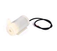 Mini Micro Submersible Motor Pump Water Pumps DC 3-4.5V 100L/H Low Noise Aquarium Fish Tank Fountain Experiment Plastic Electronic Components (JT-DC3W Horizontal)