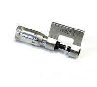 Mini Micrometer 10mm Small Micrometer Pocket Size Metric 0-10mm x 0.01mm