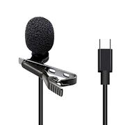 Mini Microphone Omnidirectional Metal Type-C Interface Lavalier Microphone Suitable for Computer Laptop Mobile Phone