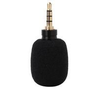 Mini Microphone Portable 3.5mm Jack Plug For Mobile Smart Phone EY 630A Wide Compatibility High Sensitivity Omnidirectional Pick Up Lightweight Durable Aluminum Condenser (3.5 Mono) (3.5 Tripole)