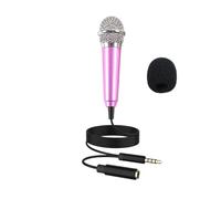 Mini Microphones - Stereo Mîc | Mobile Phone KarãokêMicrophōne - Wireless Omnidirectional Mini Mîc for Singing, Recording, Musical Instruments, Radio TV Home Studio Use