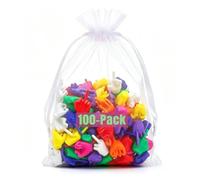 Mini Middle Fingers, Assorted Color Plastic Pieces, 2026 New Colorful Novelty Gag Gift, Middle Finger Gifts for Adults, Colorful Flip the Bird Tiny Hands for Adults (100pcs)