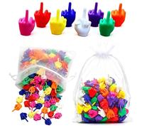 Mini Middle Fingers, Colorful Flip the Bird Tiny Hands Gag Gifts for Adults