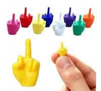 Mini Middle Fingers Gifts, Colorful Tiny Hands Gag Gift Adults