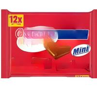 Mini Milk Chocolate Bars 12 Pack Multipack 194g (Pack of 6) Twisty Treat "Taste The Sweetness In Every Bite" Gift Hamper, Easter,Christmas,Birthday