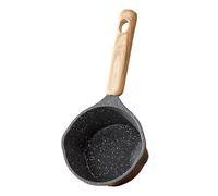 Mini Milk Pan - Natural Stone, Stone Butter Warmer, Non-Stick | Compact, Small Sauce Pan, Seasoning Maker Pot for Soup, Sauce, Tea, Coffee, Cereal, Water, Chocolate, Butter, Cooking Stove