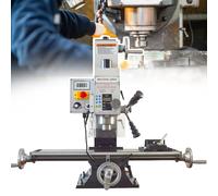 Mini Milling Drilling Machine with Variable Speed for Wood and Metal Fabrication