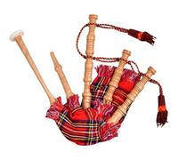 Mini Miniature Bagpipe, Rosewood Bagpipe for Beginners Playable Gift. (RoyalStewart)