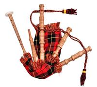 Mini Miniature Bagpipe, Rosewood Bagpipe for Beginners Playable Gift. (Wallace)