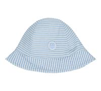 Mini Mitch & Son White And Blue 'Darius' Sunhat-XS