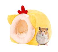 mini&moe Hamster Bed - Small Animal Warm House Cozy Sleeping Chew Proof Fleece Nest Hamster Cage Accessories for Dwarf Gerbil, Rat,Hedgehog, Sugar Glider