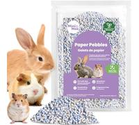 mini&moe Hamster Bedding Guinea Pig Bedding Paper Pellet Bedding: Odor Control & Moisture Absorbent Natural Paper Pellet Bedding - for Small Animal Guinea Pigs,Rabbits Bedding 1.98lbs