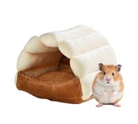 mini&moe Hamster Hideout - Warm Hamster BDE Cozy Sleeping Chew Proof Small Animal Fleece Nest Cage Accessories for Dwarf Gerbil, Rat, Hedgehog, Sugar Glider