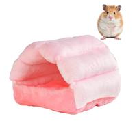 mini&moe Hamster Hideout - Warm Hamster BDE Cozy Sleeping Chew Proof Small Animal Fleece Nest Cage Accessories for Dwarf Gerbil, Rat, Hedgehog, Sugar Glider