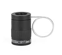 Mini Monocular Telescope, 2.5X17.5mm Portable Optical Focus Spotting Scopes with Metal Ring for Sporting Events Bird Watching Hunting Camping