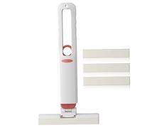 Mini Mop For Small Spaces, Self Squeezing Mini Mop Absorbent Sponge Mops With 3 Mop Heads Portable Mini Mop Wet And Dry Use For Bathroom, Kitchen, Floors