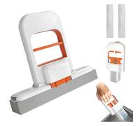 Mini Mop, Portable Foldable Desktop Mop, Free CleaningMop with Strong Absorbent Sponge for Household, Bathroom, Kitchen, and Tableware (1pcs, Short Handle)