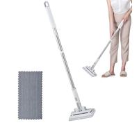 Mini Mop, Secure Grip Advantage, Stainless Steel, S Nap Grip Mop, No Wash Scrubber, Extensive Application, for Kitchen Bathroom Desktop Glass Living Room Car Floor Tableware Home