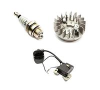 Mini Moto 49cc Spares Kit - Easy Start Flywheel + Ignition Coil + Spark Plug