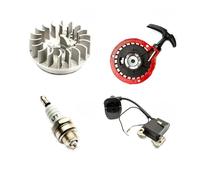 Mini Moto Dirtbike Red Pull Start Flywheel Spark Plug Ignition Coil 47cc 49cc