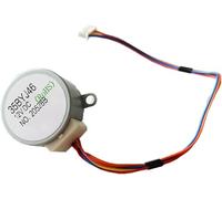 Mini motor, 35BYJ46 Step Gear Motor, DC 5V 12V 300 Ohms, 24V Permanent Magnet Small Stepper Motor, Humidifier Repair Parts Mini Precision(12v 90 Ohms)