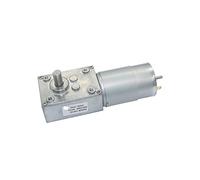 Mini Motor Large Torque 12v 24v D C Turbine Worm helical Gear Reducer Motor Powerful Geared Motors : 80 RPM, Voltage : 24V)(24v,24 rpm)