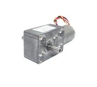 Mini Motor Low Noise Long Life D C12V 24V Double Output Dual Shaft Worm Brushless Gear D C Motor with Speed Control JGY370-2430D : 23 RPM, Voltage : DC 24V)(Dc 12v,90 RPM)