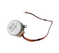 Mini motor,Motor 35BYJ46 Step Gear Motor, DC 5V 12V 300 Ohms, 24V Permanent Magnet Small Stepper Motor, Humidifier Repair Parts Mini Precision (Speed(RPM) : 17MM Shaft, Voltage(V) : 5V 20 Oh(10MM shaf