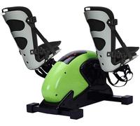 Mini Motorized Exercise Bike for Legs and Arms, Portable Under Desk Pedal with Remote Control, Adjustable Resistance, Low Impact Recovery Machine for Medical Use