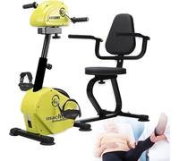 Mini Motorized Exercise Bike - Portable Pedal Exerciser for Arm and Leg Training, Perfect for Seniors Indoor Exercise
