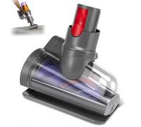 Mini Motorized Tool Brush Head Compatible with Dyson Digital Slim/V12 Detect Slim Cordless Vacuum Cleaner, Handheld Couch Vacuum Attachment Anti-Tangle Replacement Head Suitable for Long and Pet Hair