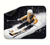 Mini Mouse Mat 11x9 inch, Mouse Mat Black People, Thick Anti-slip Rubber Base Waterproo Mousepad, Small Gaming Desk Mat, Keyboard Mat, Improved Precision and Speed, Home Travel,Gifts for Women t0s-692
