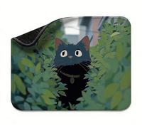 Mini Mouse Mat 11x9 inch, Mouse Mat Green Plant, Thick Anti-slip Rubber Base Waterproo Mousepad, Small Gaming Desk Mat, Keyboard Mat, Improved Precision and Speed, Home Travel, Gifts for Women t0s-662