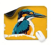 Mini Mouse Mat 11x9 inch, Mouse Mat Yellow Bird, Thick Anti-slip Rubber Base Waterproo Mousepad, Small Gaming Desk Mat, Keyboard Mat, Improved Precision and Speed, Home Travel, Gifts for Women t0s-69