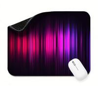 Mini Mouse Mat 13x10 inch, Mouse Mat Red Black, Thick Anti-slip Rubber Base Waterproo Mousepad, Small Gaming Desk Mat, Keyboard Mat, Improved Precision and Speed, Home Travel, Gifts for Women t0s-218